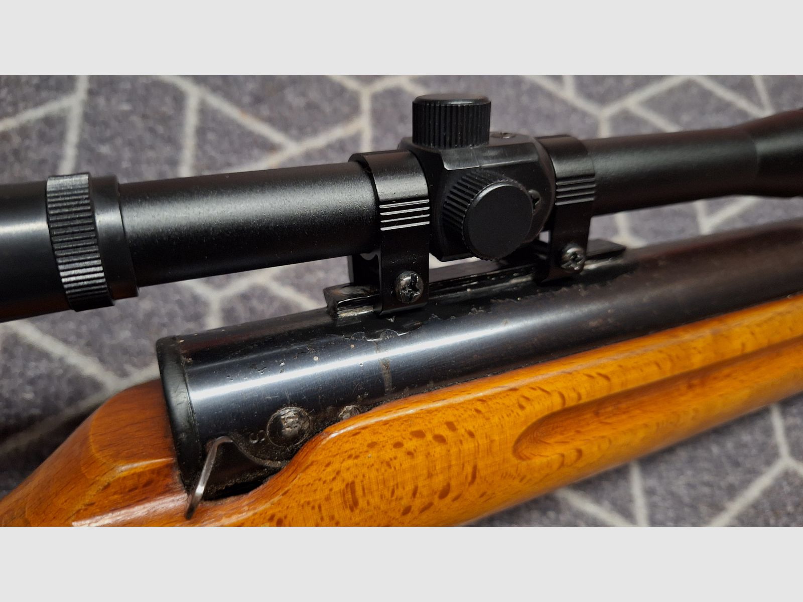 Haenel Suhl Modell III-284 con telescopio - UNICO!