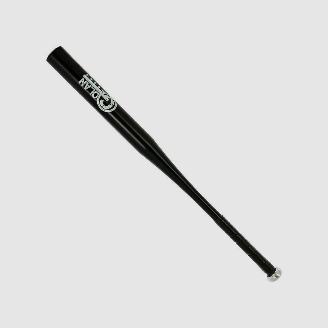 Black baseball bat 71 cm aluminum 28 inches