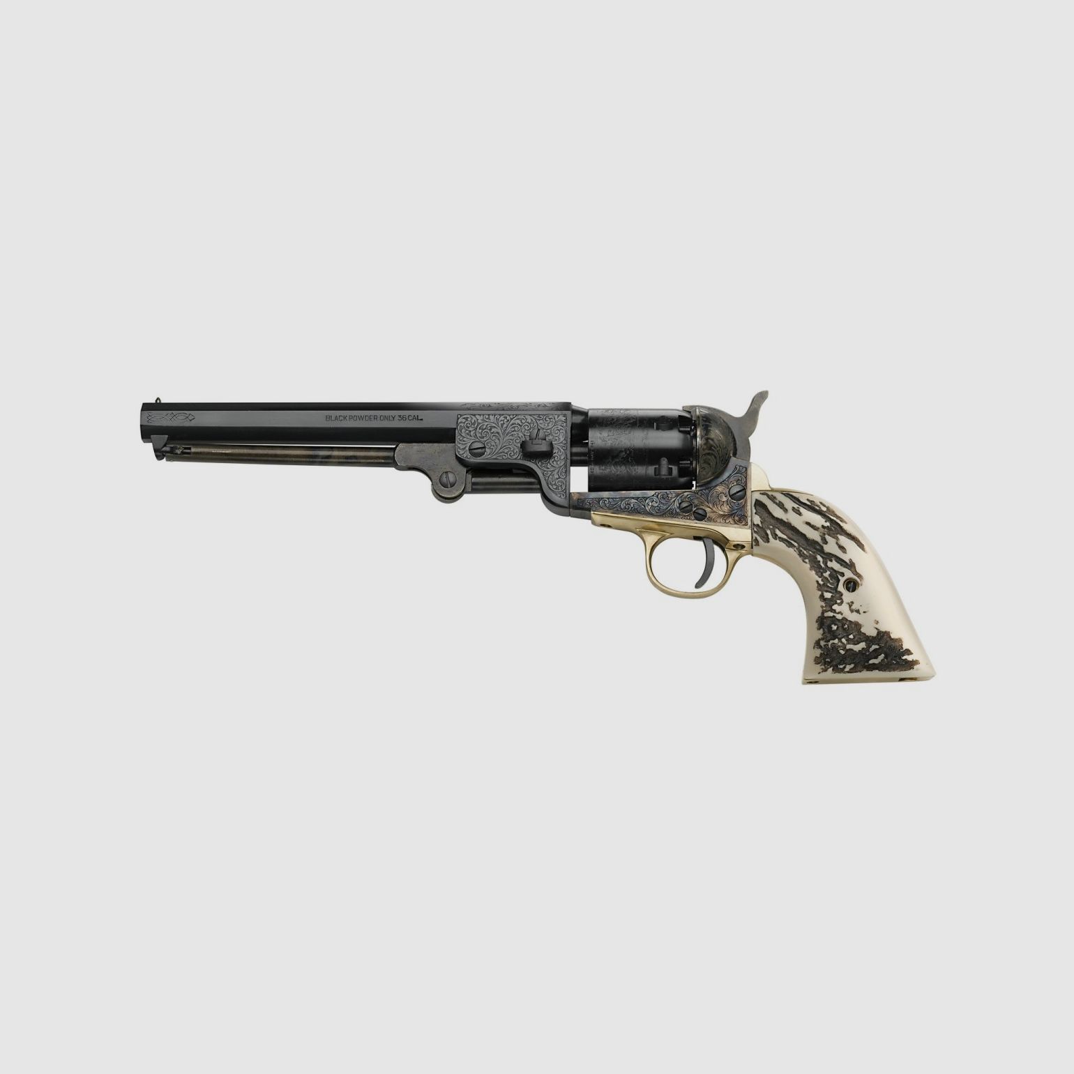 Rewolwer Pietta Replika 1851 Navy Yank Stal Deluxe Stag Like PN Kal 36 22
