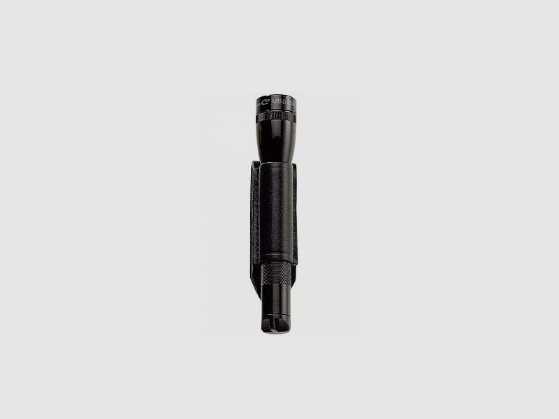 MAGLITE 2AA BATTERIEETUI AUS LEDER MIT KNOPF 15MM