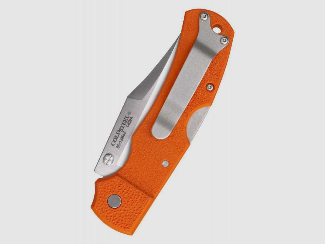 Cold Steel Double Safe Hunter Taschenmesser, Orangefarben