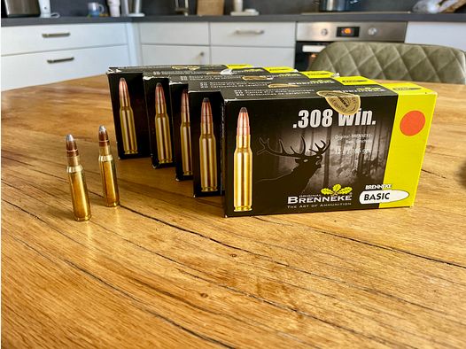 Brenneke .308 Win. BASIC TLM 12,0g/185grs.