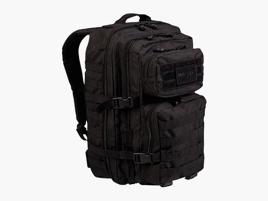 MIL-TEC US Assault Pack Schwarz 36 Liter