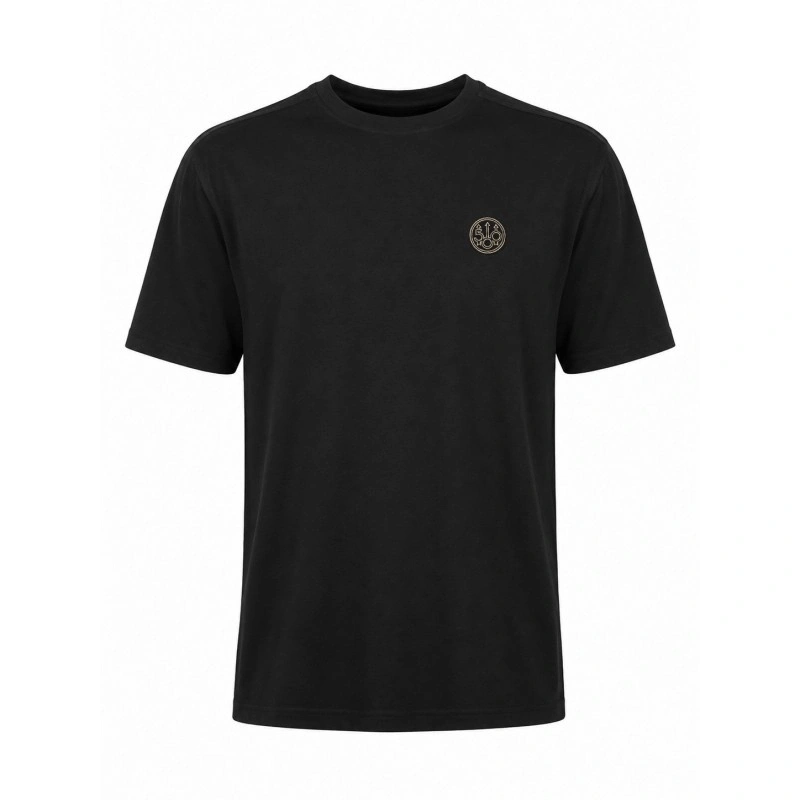 BERETTA T-Shirt 500 Jahre Gold-Logo Schwarz (TS852), Bild 2 von 2