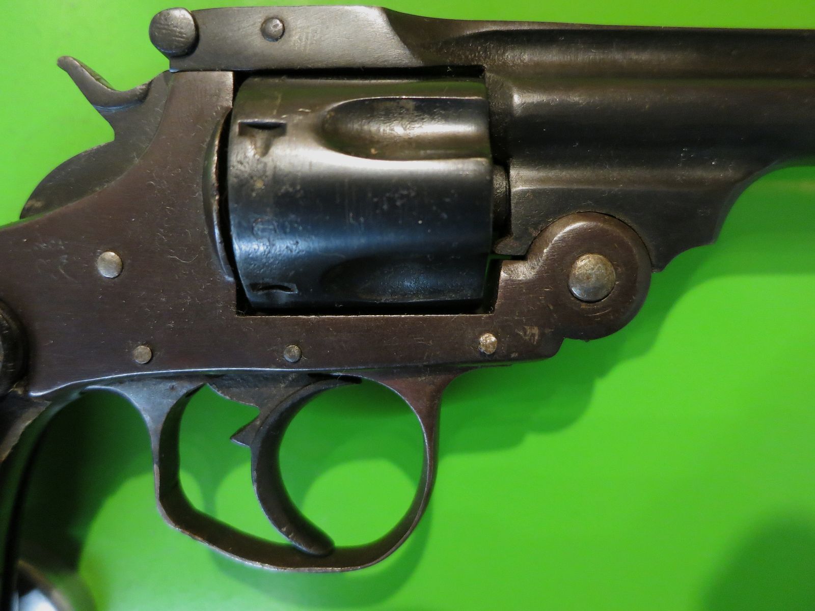 Garate Anitua & Co. (Marca) Kipplauf-Revolver, Kopie Smith & Wesson Frontier, super selten     #96-, Bild 7 von 13