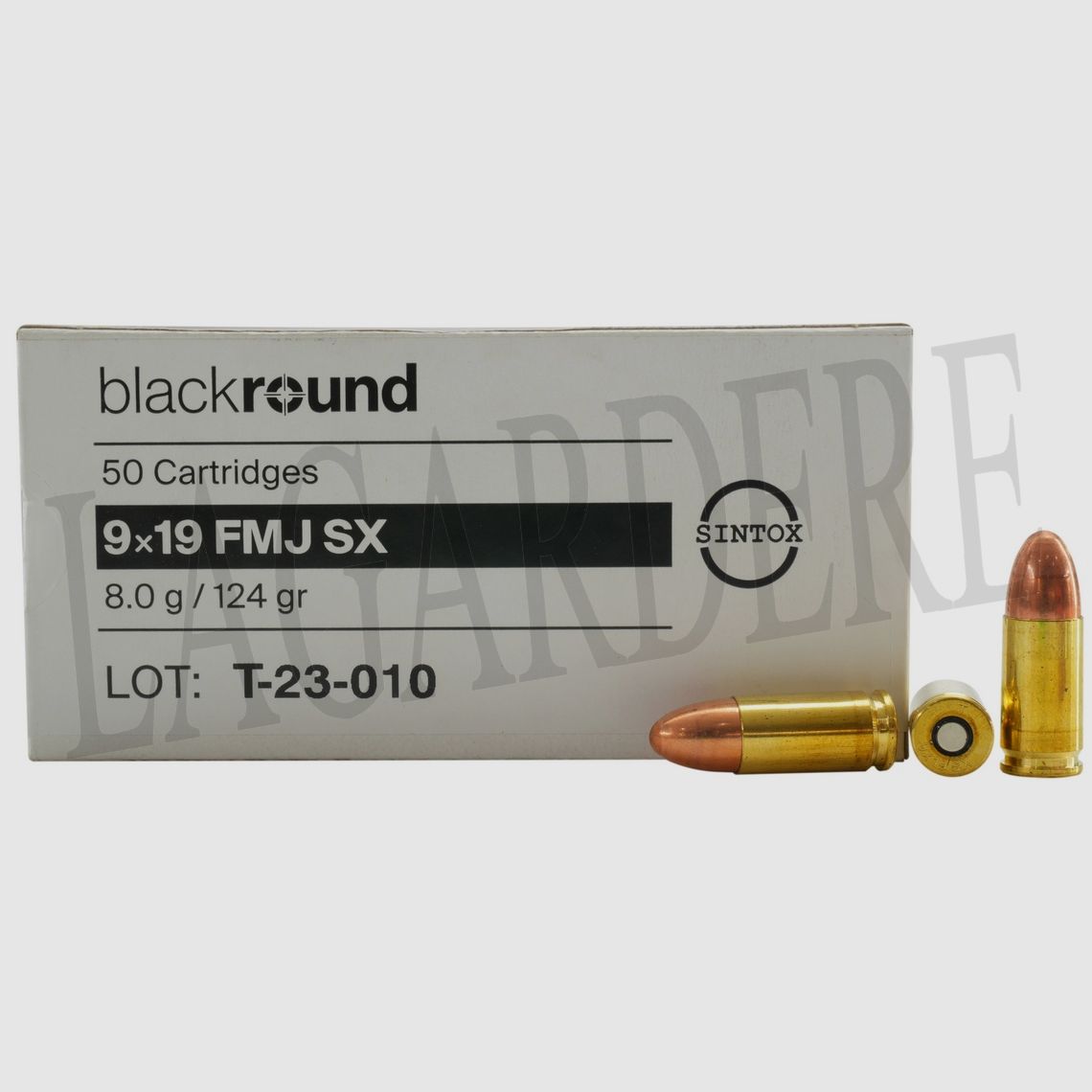 RUAG FMJ SINTOX 124 GRS (Patrone mit Geschoss)