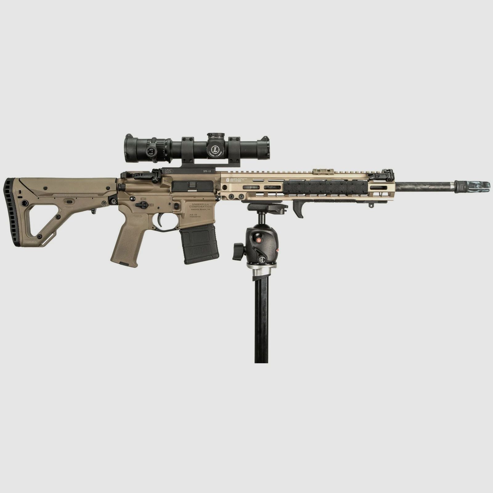 Adaptador Magpul M-Lok para trípode / Adaptador de trípode Negro