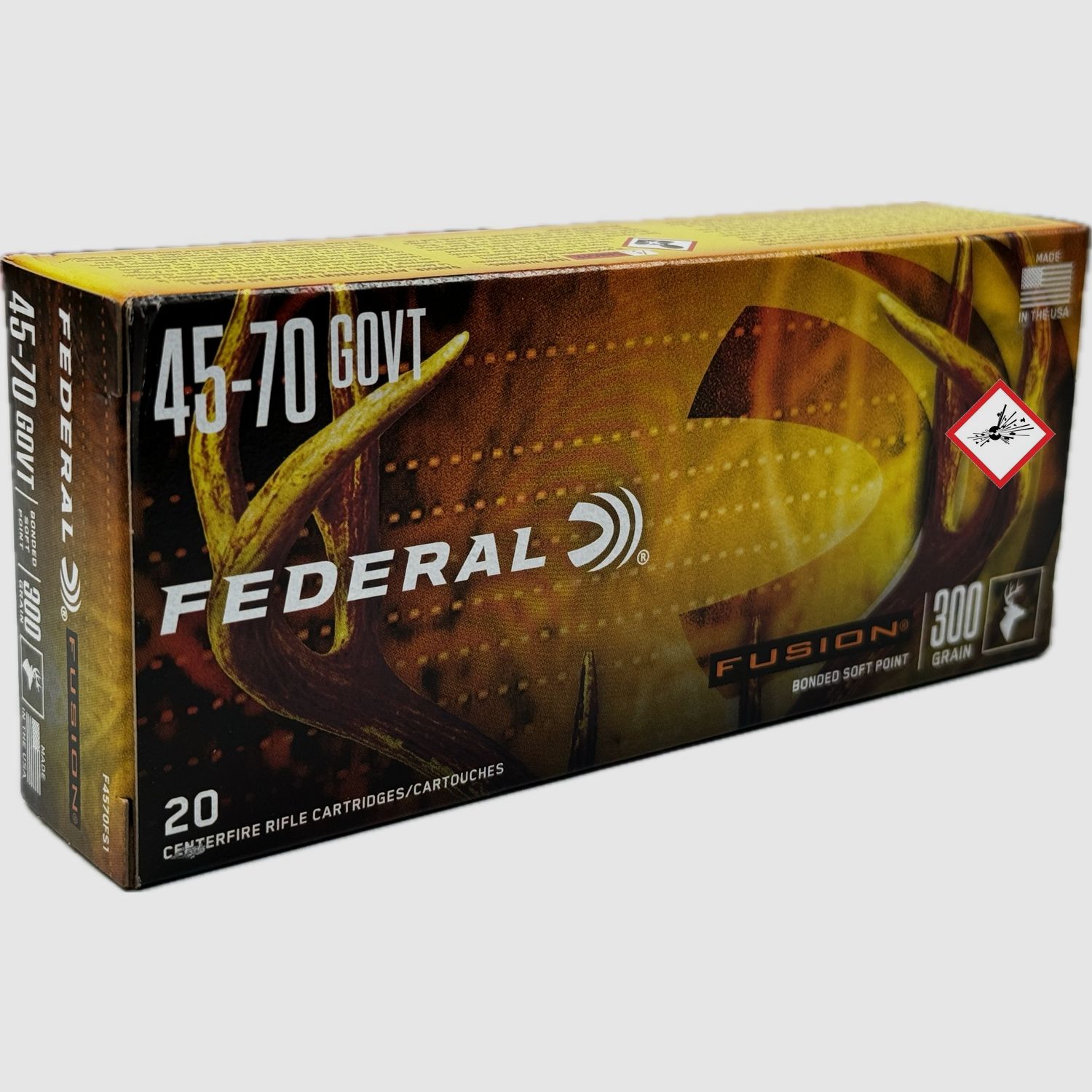 Federal Büchsenpatrone FUSION .45/70 Govt. 300grs