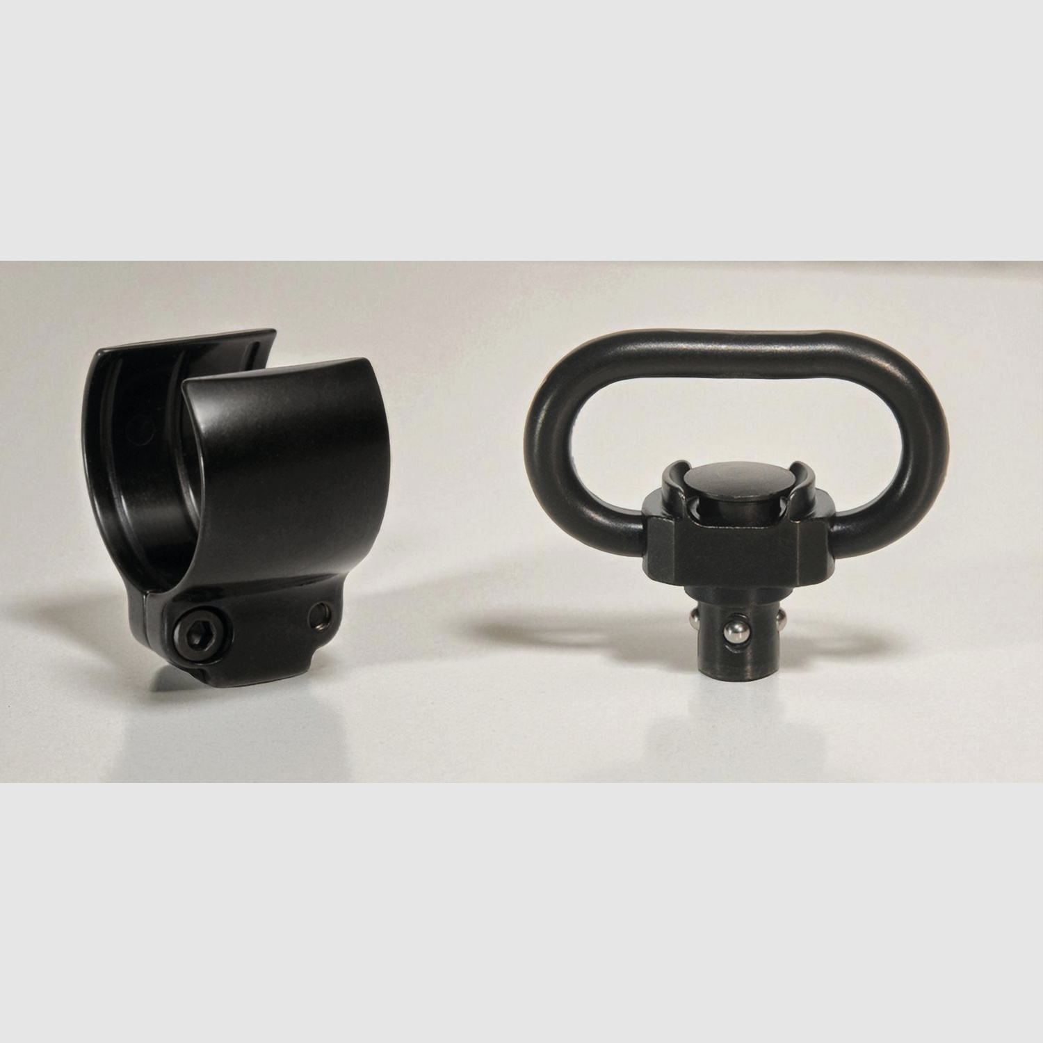 Halder sling bracket + clamp for shotgun