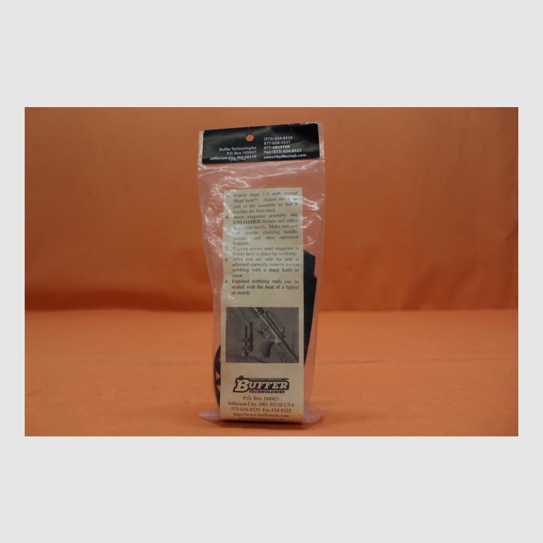 Buffer Technologies Heckler&Koch HK MP5: MagCinch (MC1) magazine connector with strap for 2 magazines package: 2 pcs.