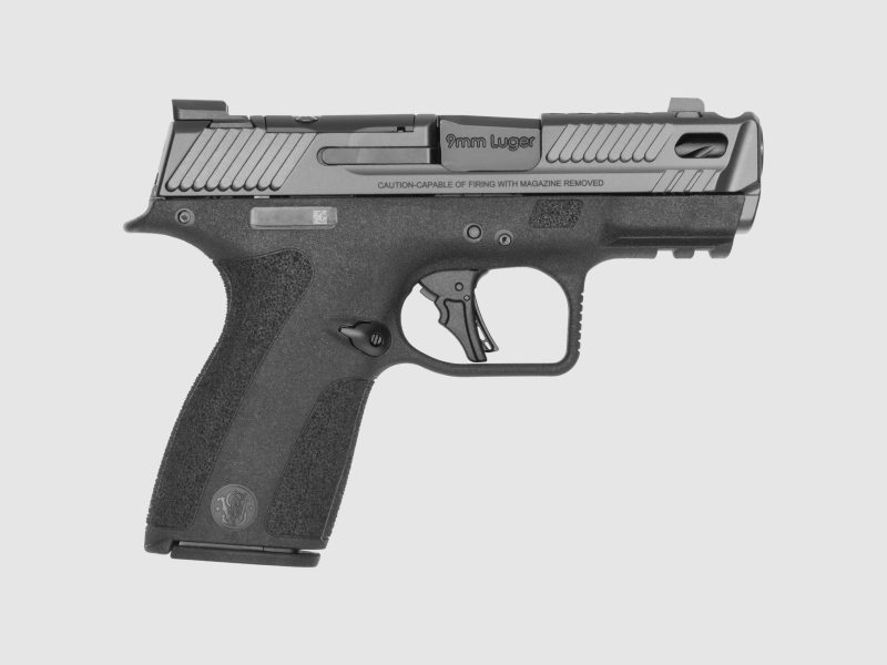 S&W Pistole M&P 9 Shield 9 x 19 Schwarz X Series, Carry Comp