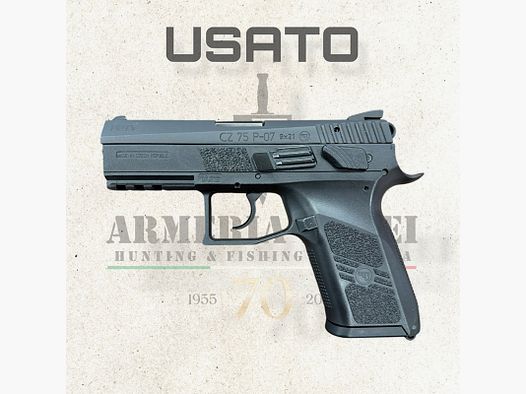 USATO – PISTOLA – CZ MOD. 75 P-07 DUTY cal. 9×21
