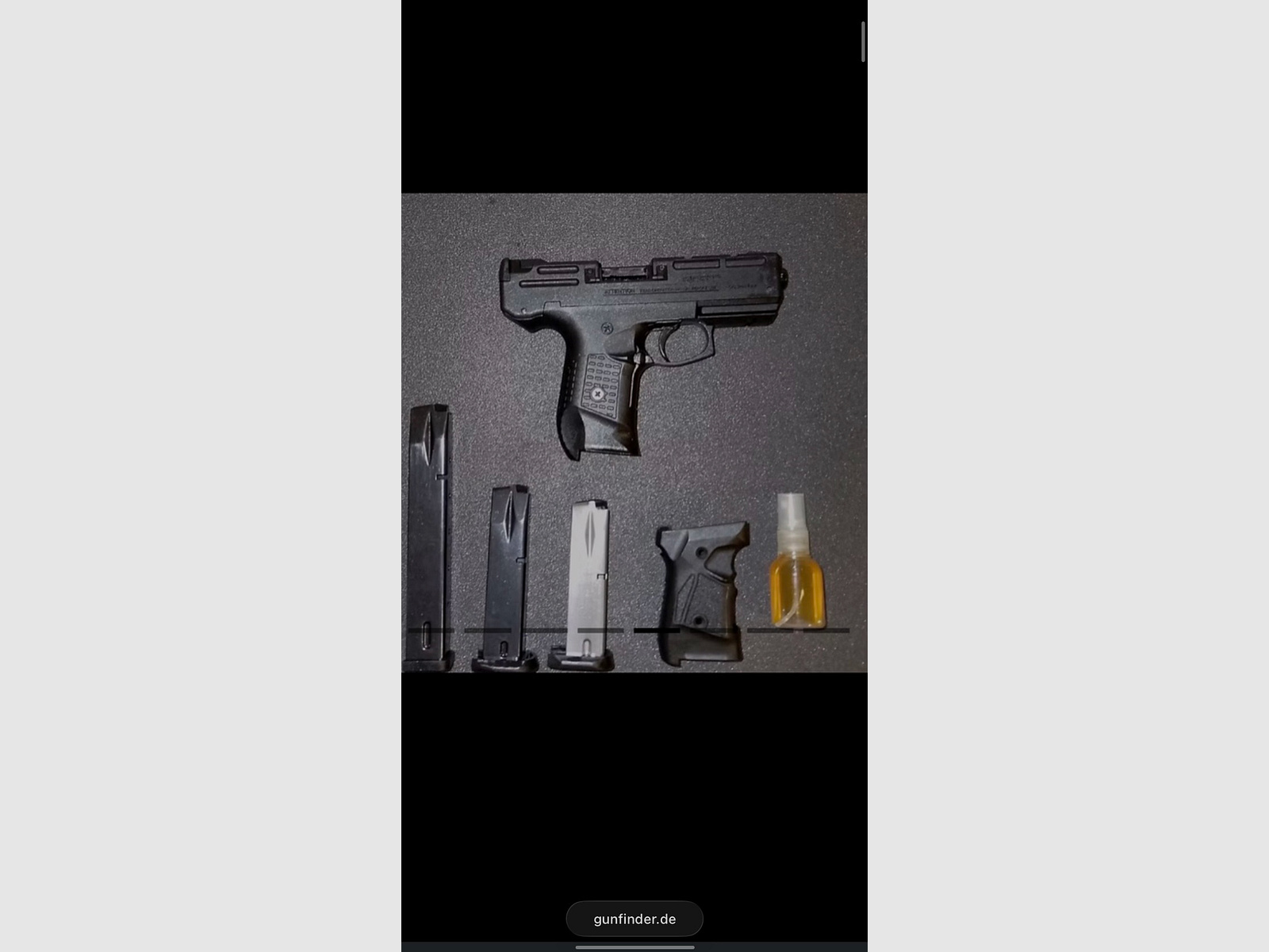 VK Zoraki 925 + Zoraki 914 Umrüst Kit Schwarz PTB 1005