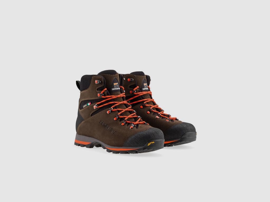 ZAMBERLAN 1103 STORM GTX BROWN/ORANGE 45 Hunting Boots, image 2 of 3
