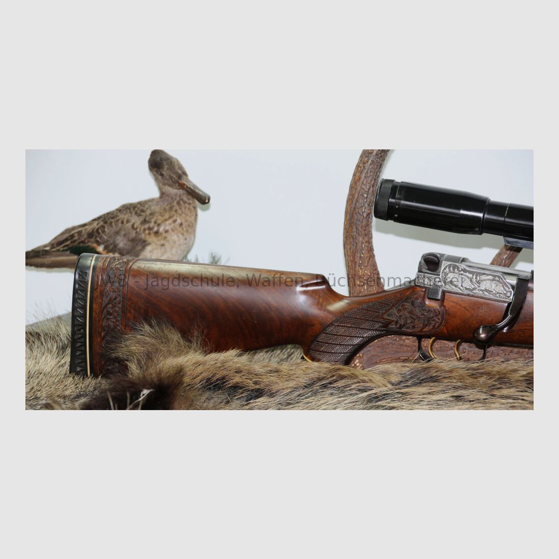 Stutzen Mauser 66S Diplomat (Rarität in schönem Zustand) - 7x64