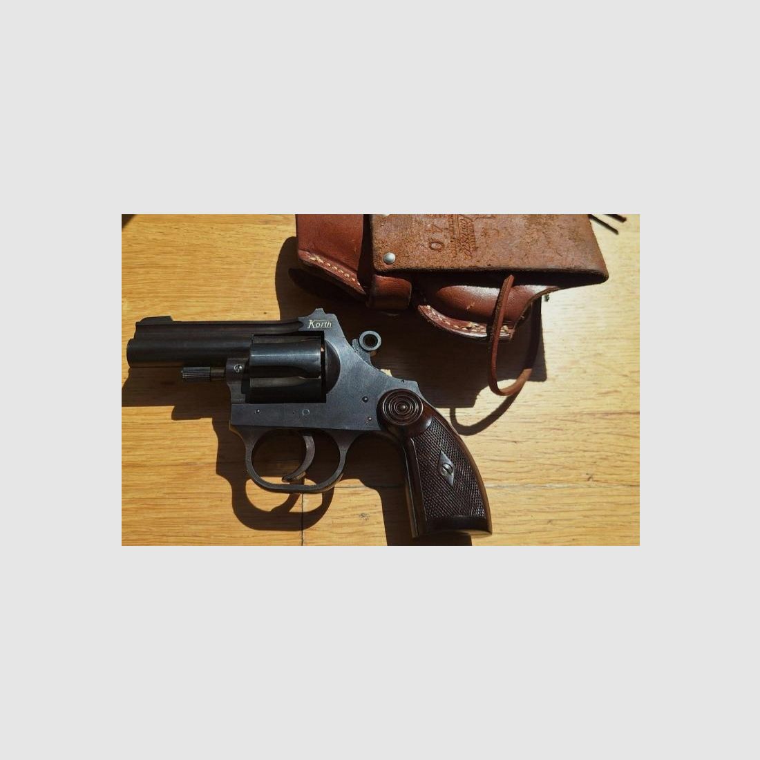 Revolver à blanc / revolver à gaz Willi Korth, .380 R, pièce de collection très rare