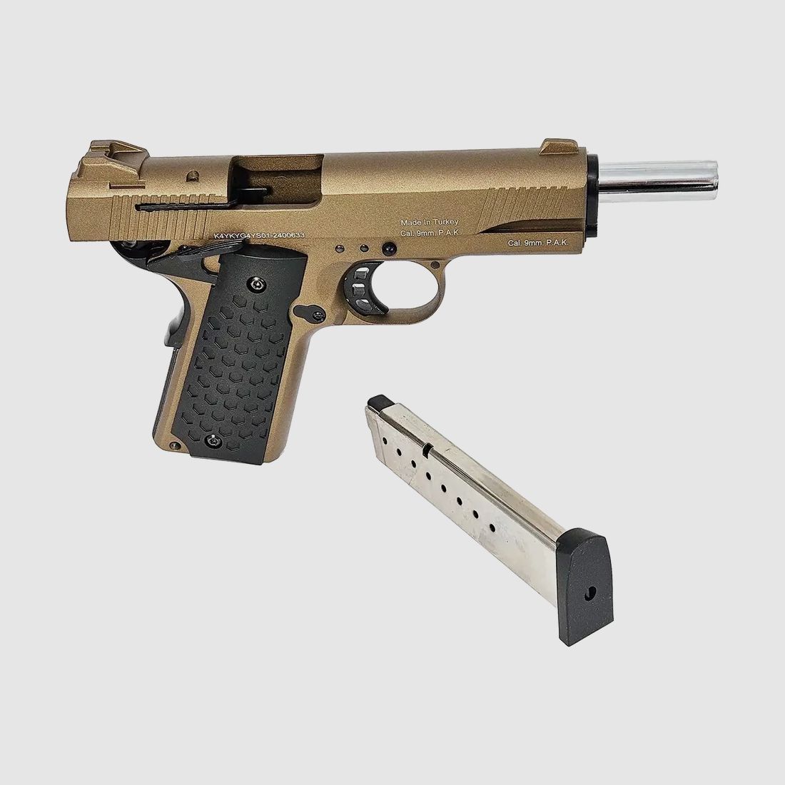 Kuzey 911 Bronze 9mm P.A.K. – Colt 1911 Nachbau