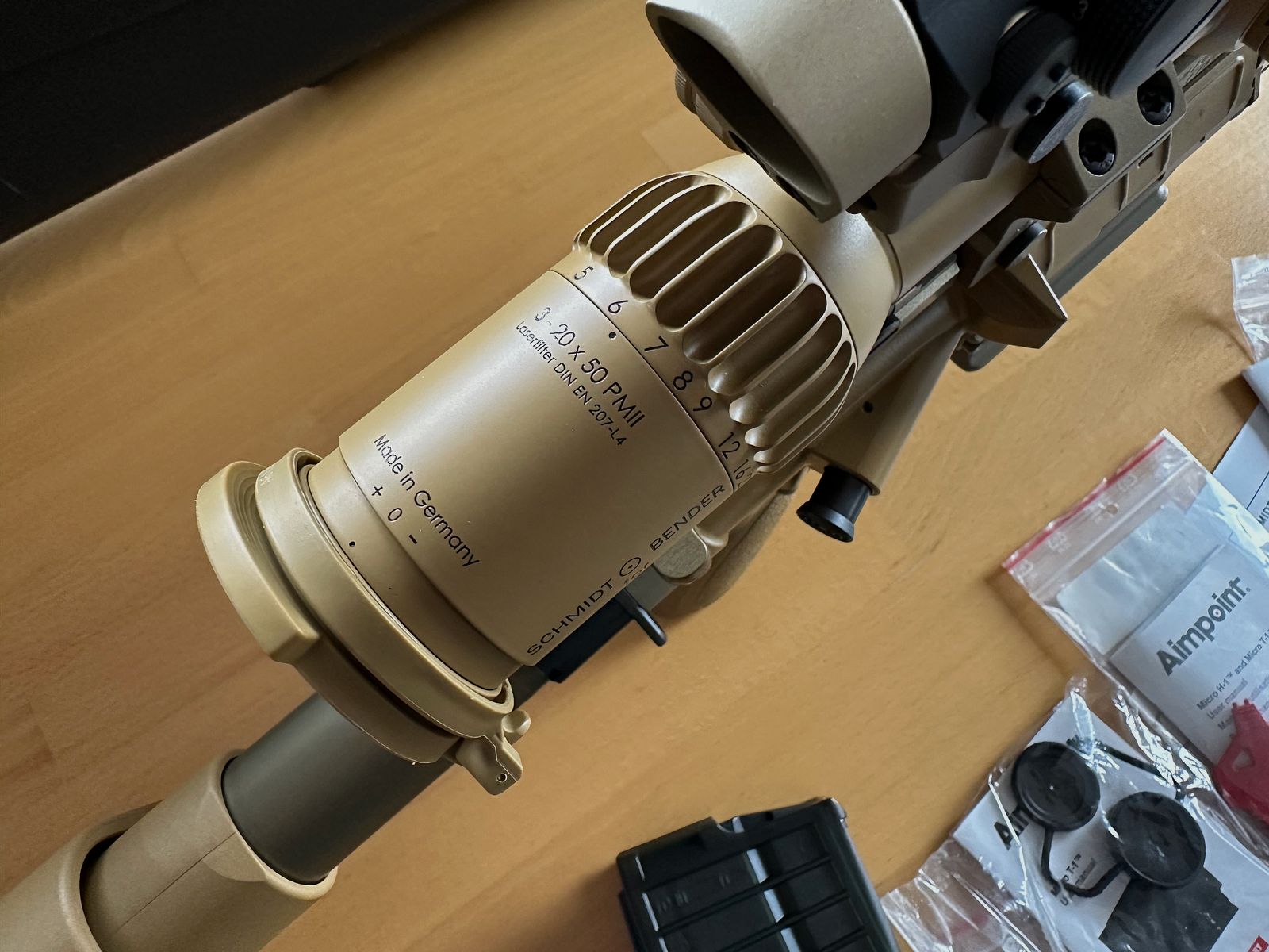 Heckler & Koch G28 Z avec équipement complet carabine semi-automatique 308 Win.