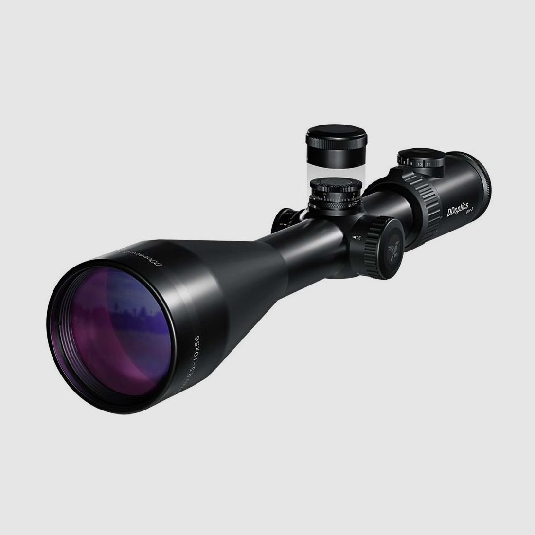DD-Optics Night Falcon N-FX MRAD iFiber 2.5-10X56 Scopes