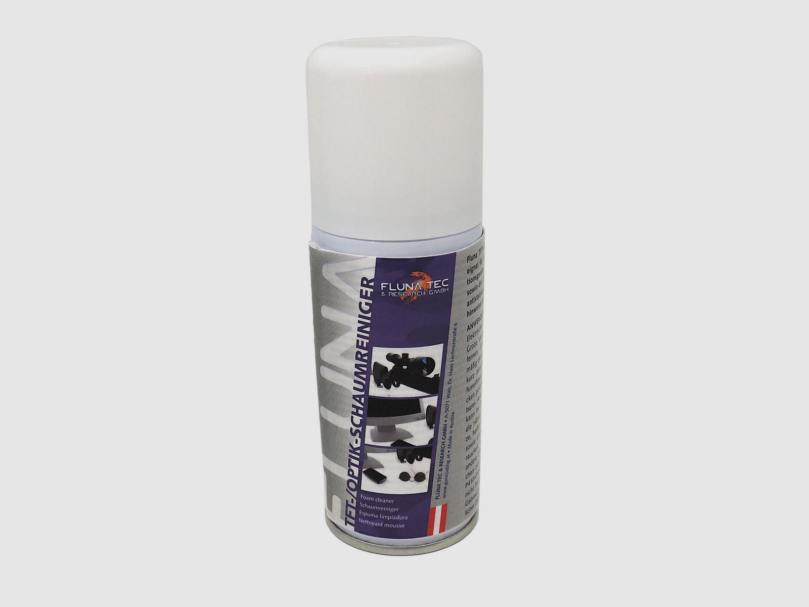 Fluna Tec TFT – Detergente in Schiuma per Ottiche 100 ml