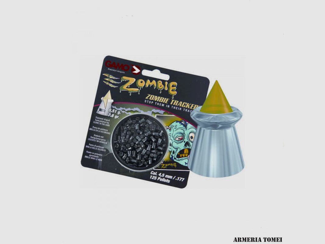 GECO – ZOMBIE TRACKER 4,5MM 0,51G/7,8GR VERPACKUNG 125 ST.