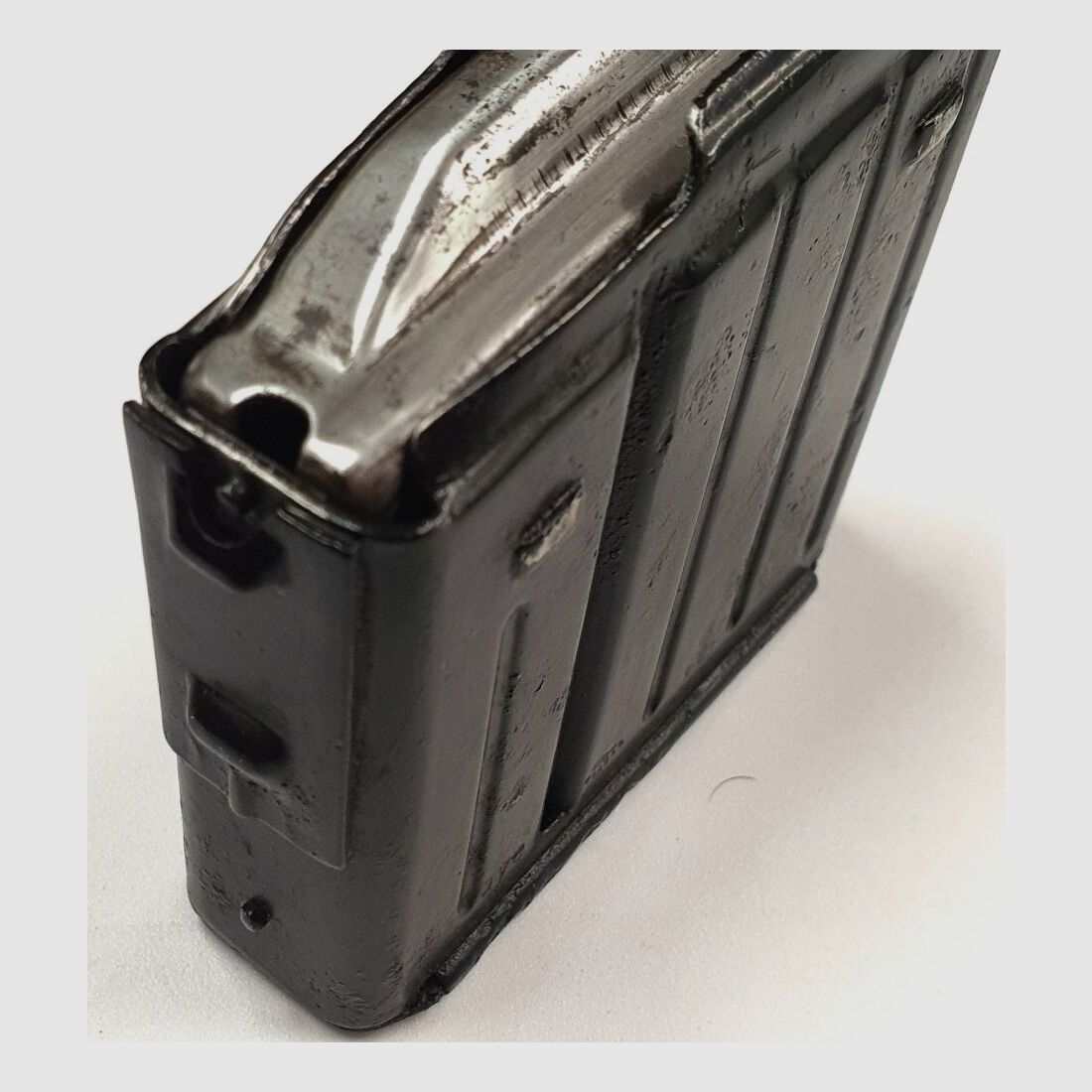 The Yale & Towne Mfg.& Co., Velbert/Rheinland, Heidestr.71 Seltenes Magazin für Gewehr 43 / Karabiner 43, G43 / K43 "awj"