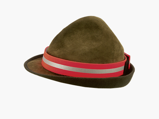 Fritzmann Bandeau de Chapeau Orange