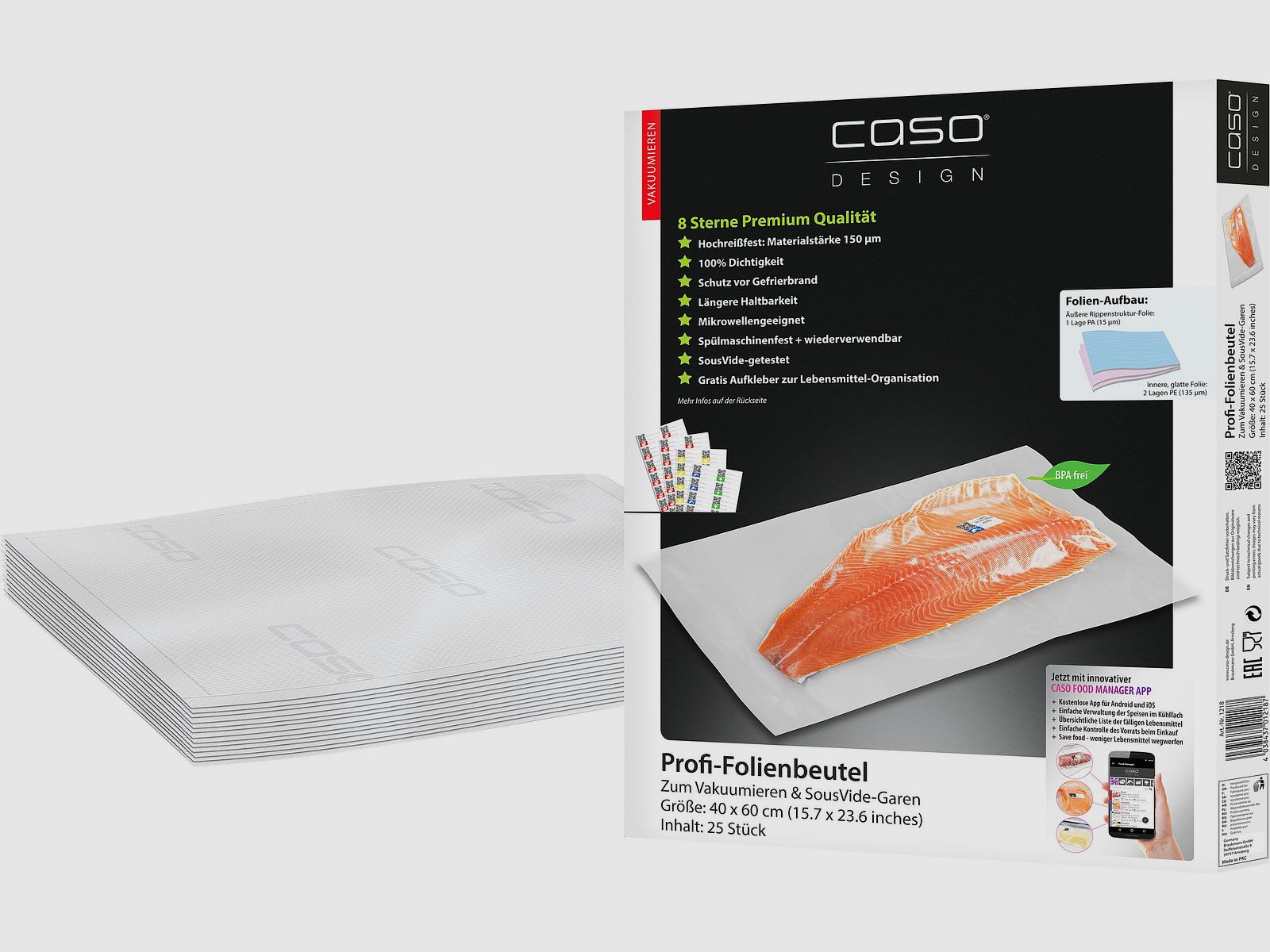 Borsa in plastica per casi