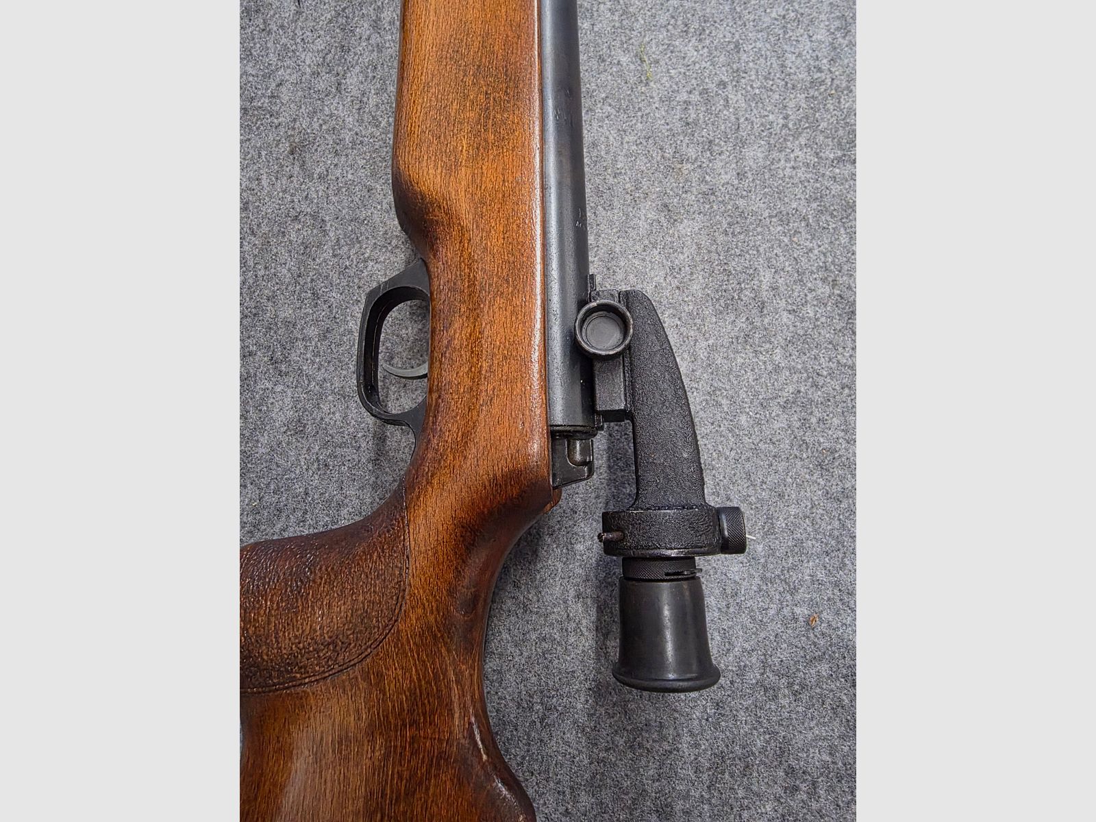 Haenel 303-8 Super 1. Variante con túnel de mira macizo