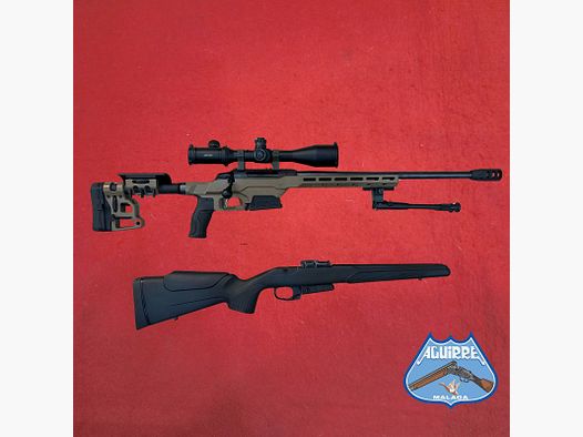 Rifle Tikka T3x CTR calibre .308 Win con Chasis MDT y Accesorios