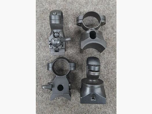 Niedermeier Turmmontage Zielvier/Zielsechs K98 zweiteilig