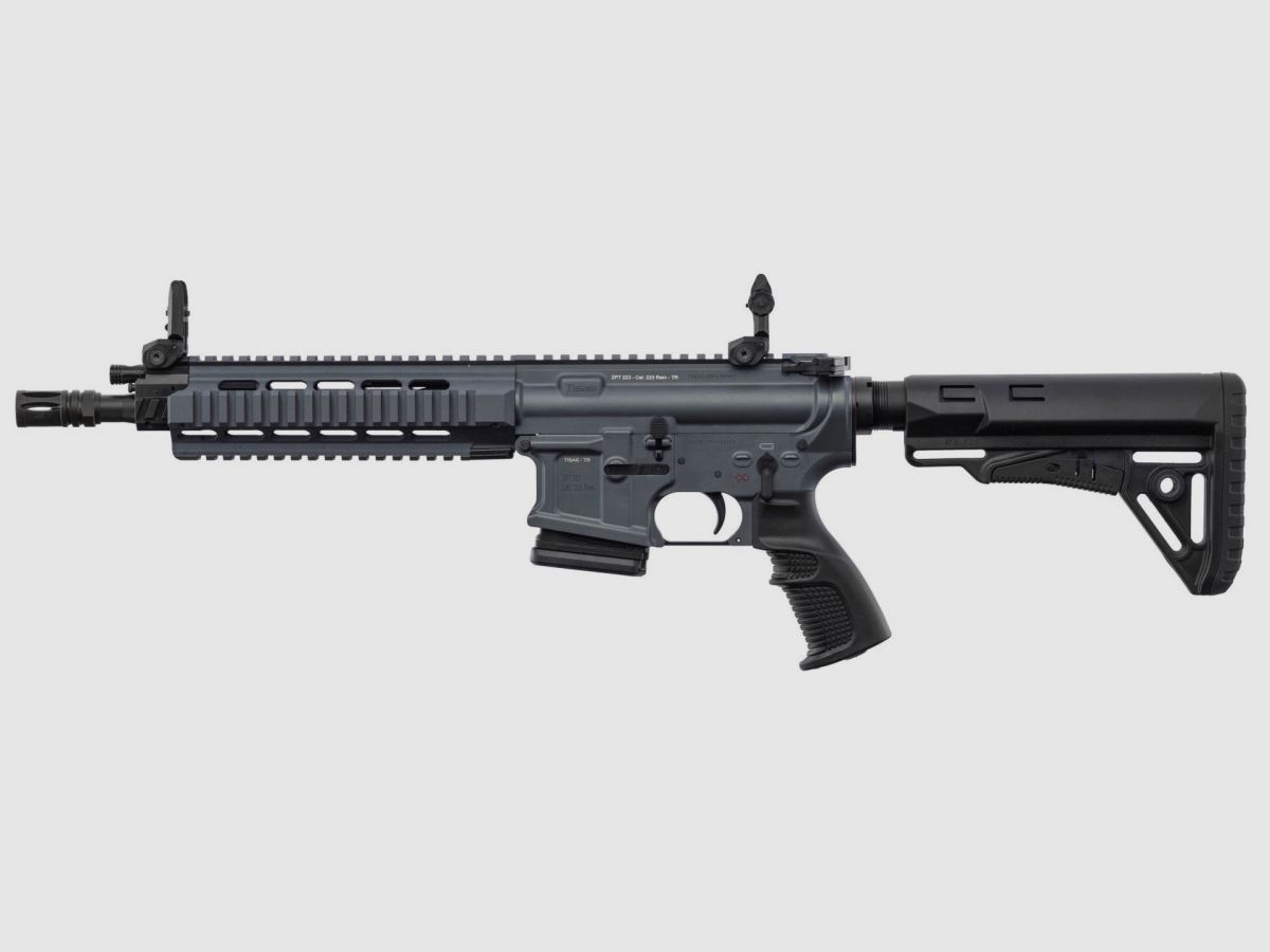 Carabine AR15 piston Tisas ZPT 556 K 10 5 Cal 223 Rem - TUNGSTEN GRIS TISAS, image 10 sur 10