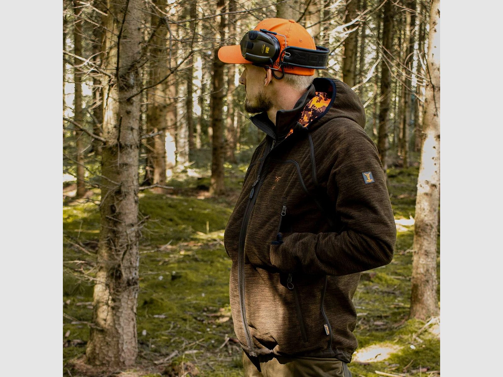 Pirscher Gear Fleece-Wendejacke Blaze