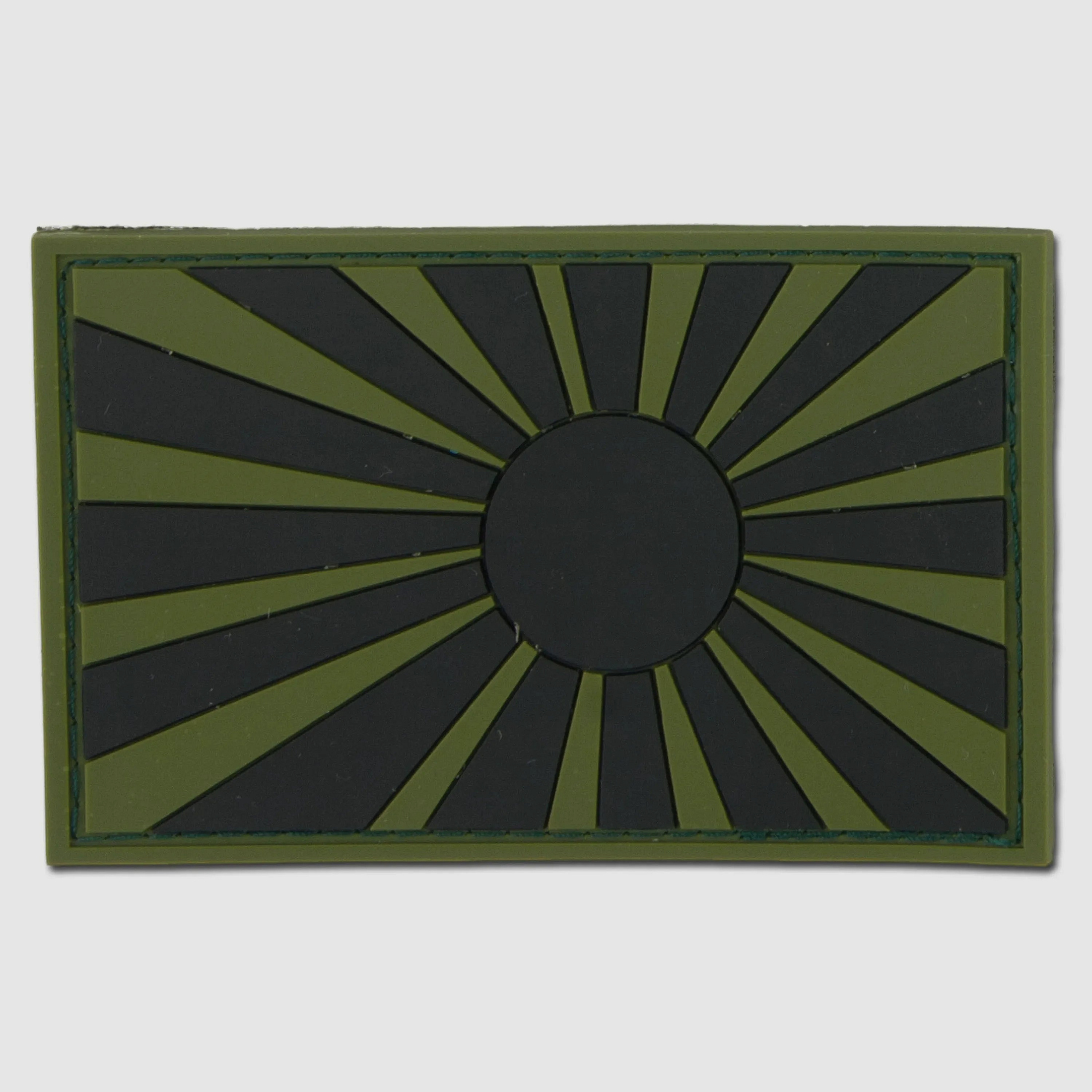 Fritzsch 3D-Patch Kriegsflagge Japan oliv/schwarz