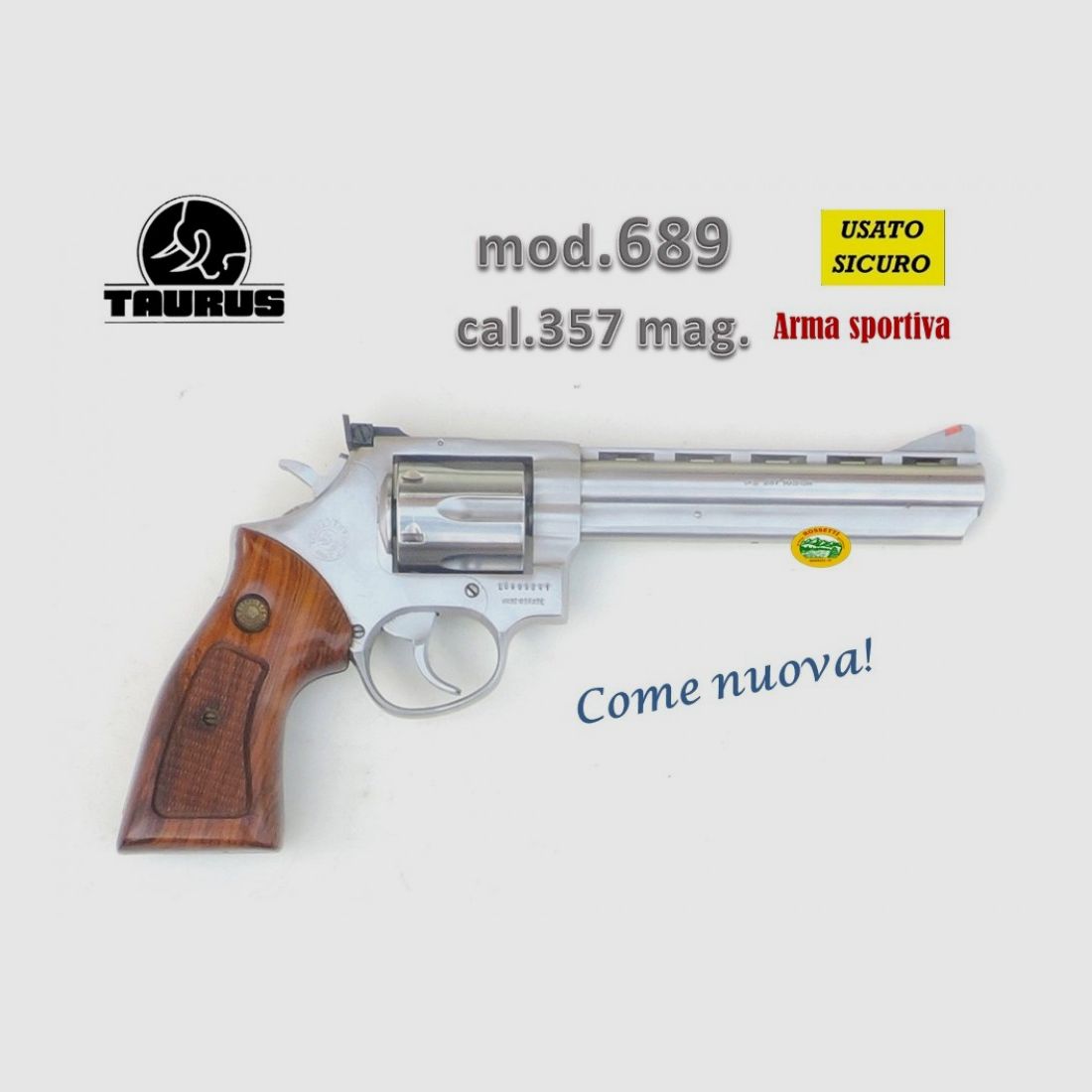 TAURUS 689 gebraucht Kal.357 mag. R.16070B, Bild 1 von 2