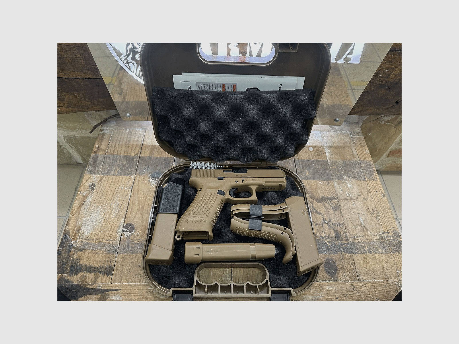 USADO – PISTOLA – GLOCK MOD. 19X FDE SPORT cal. 9×21, imagen 6 de 6