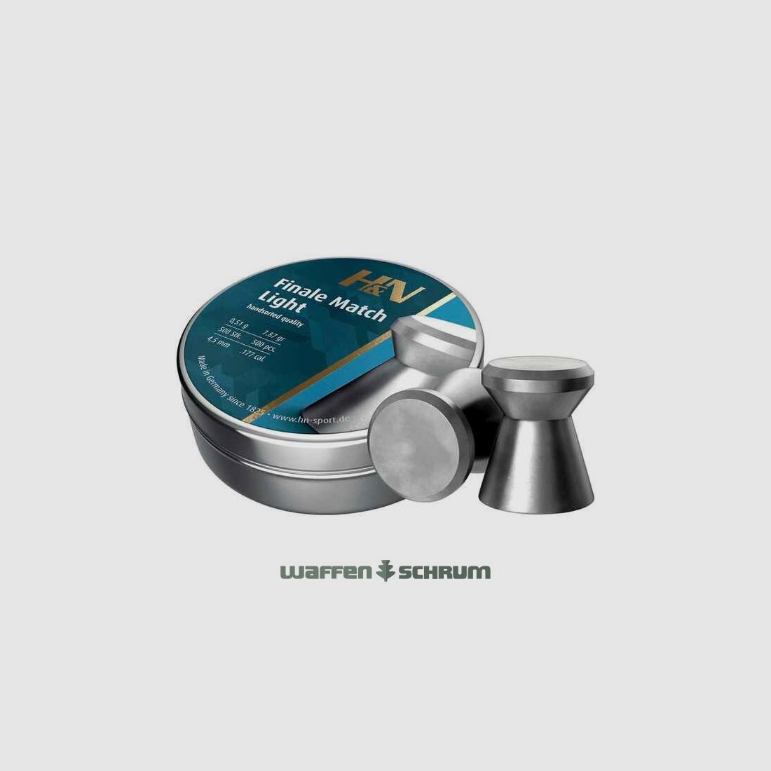 Haendler & Natermann Finale Match Light 4,49mm Für Luftpistole