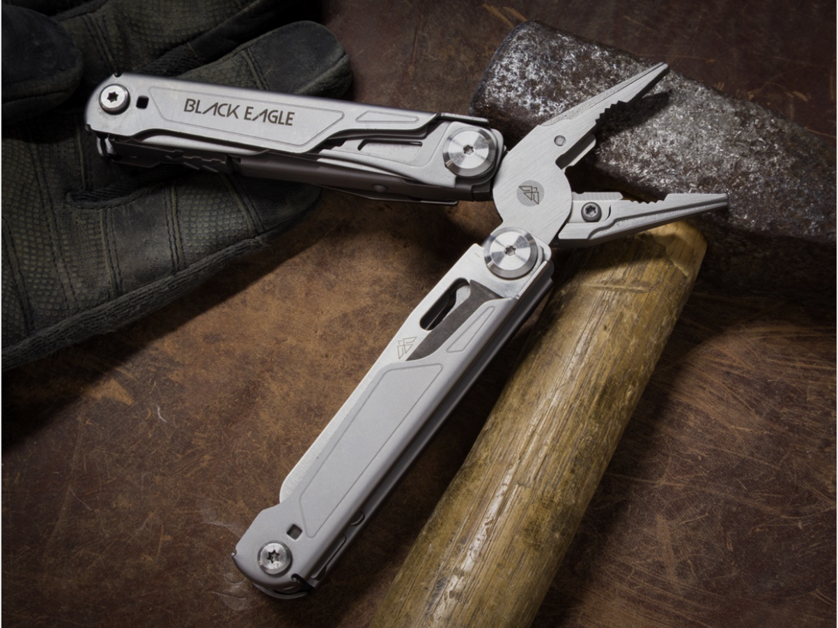 Black Eagle Yukon Multitool – Nebelgrau, Bild 6 von 8