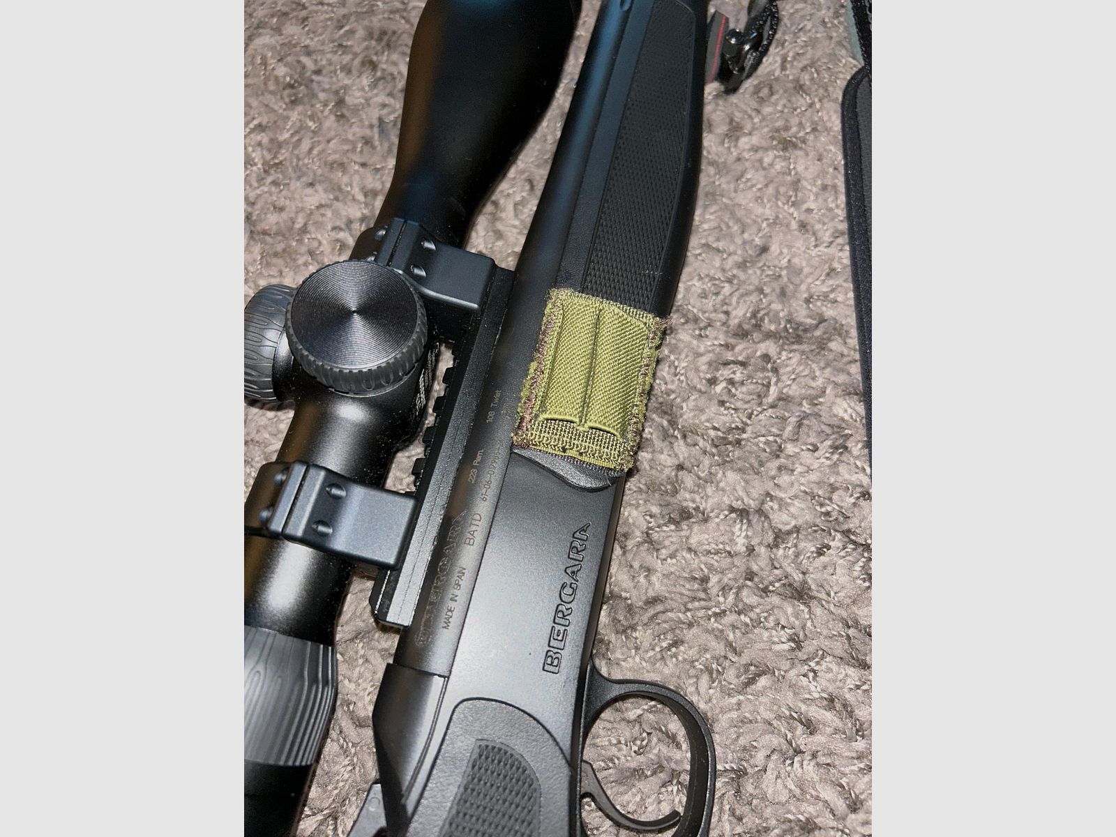 Bergara BA13 TD Thumbhole zwart