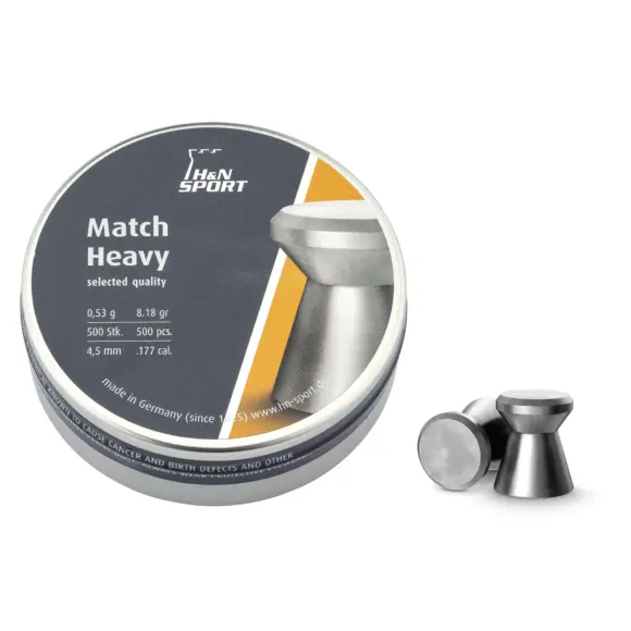 H&N Sport Match Heavy Ołów Kaliber 4,5 MM