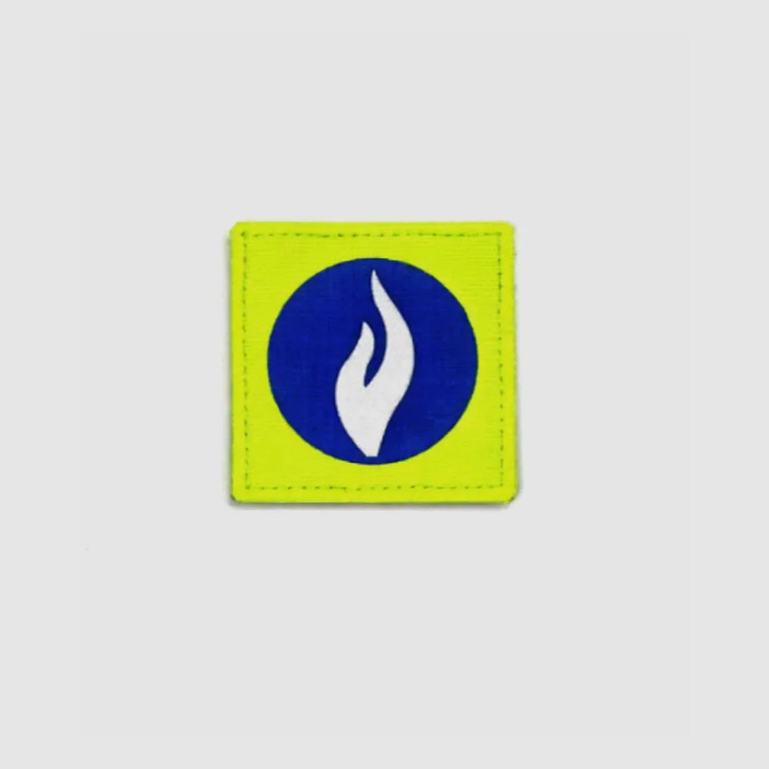 Belgische politie-logo-patch (geel), afbeelding 1 van 2