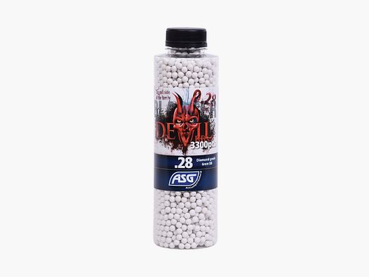ASG Blaster Devil 6mm BBs Weiß 0,28 g 3.300 Stück