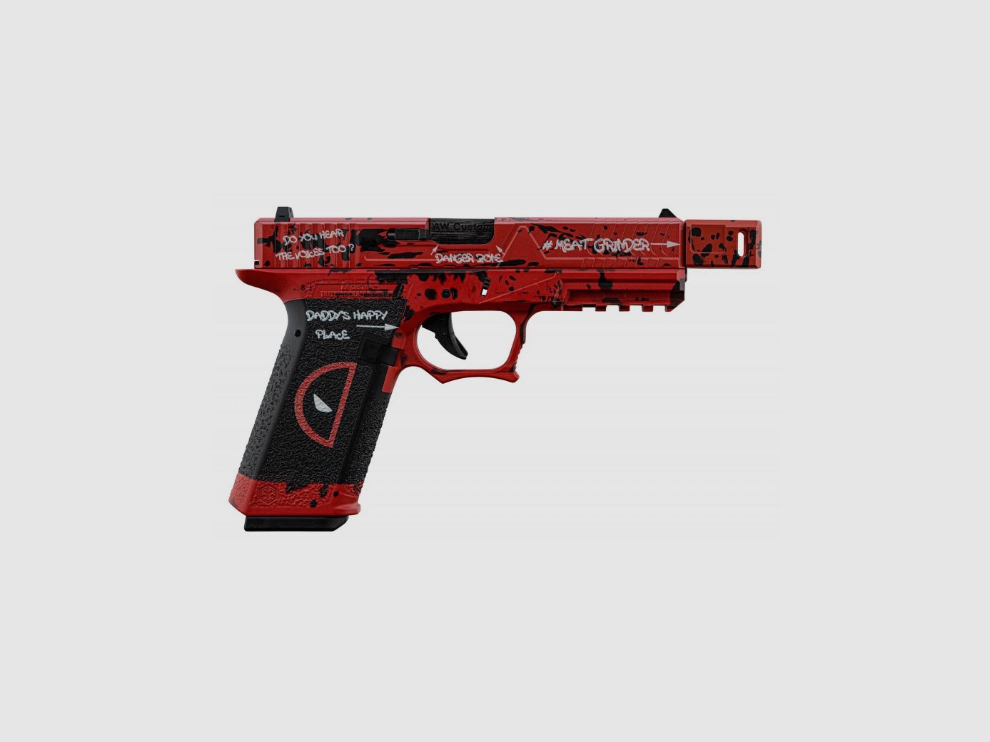 Airsoft GBB Replica VX7302 red and black, image 3 of 5