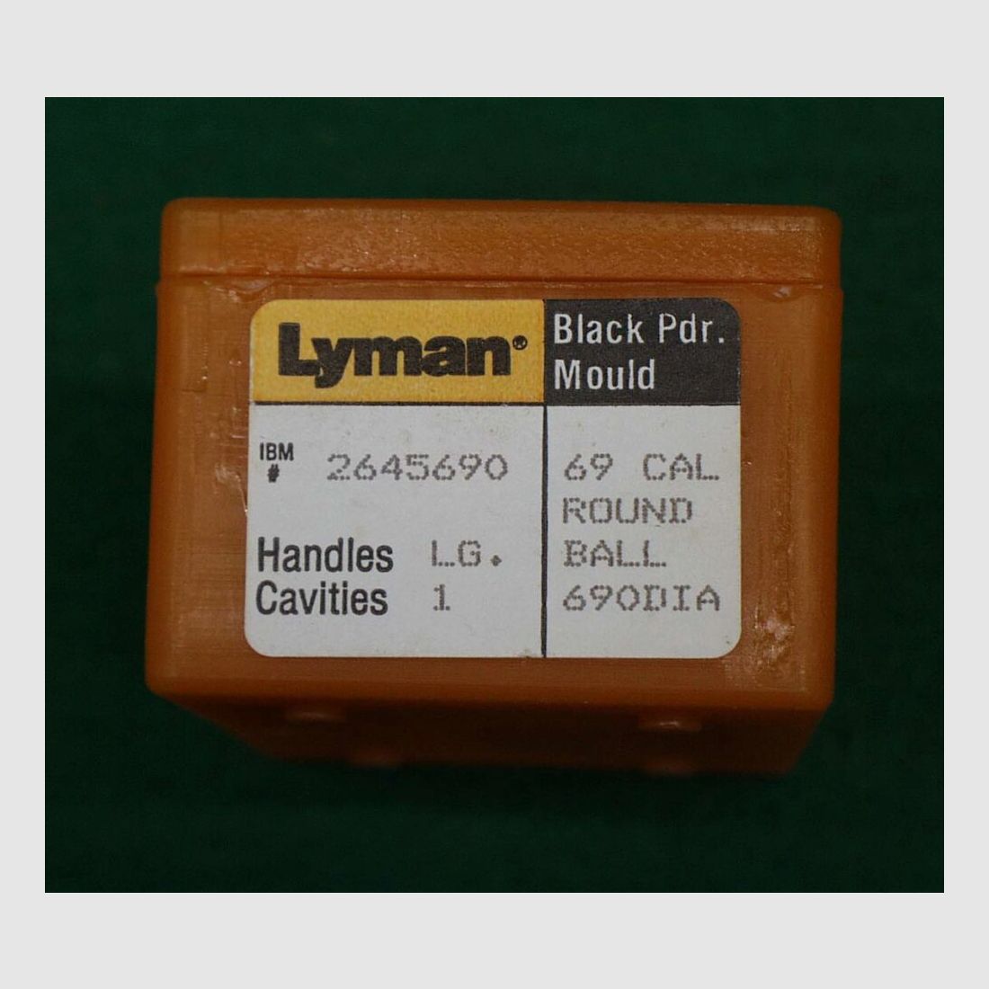 Lyman	 Kokille Kal.690