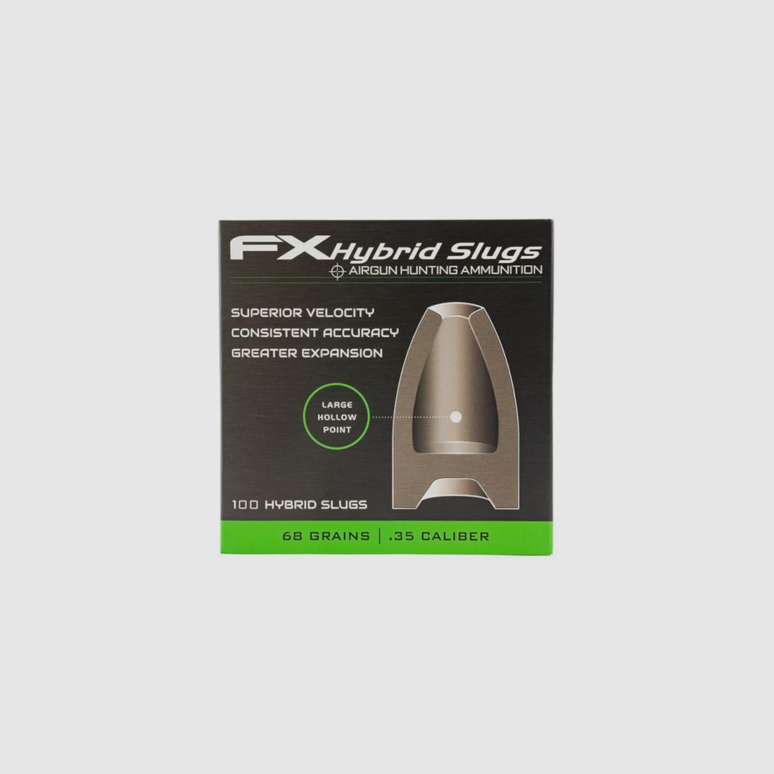 FX Hybrid Slugs .35 – 68 gr (100 pièces)