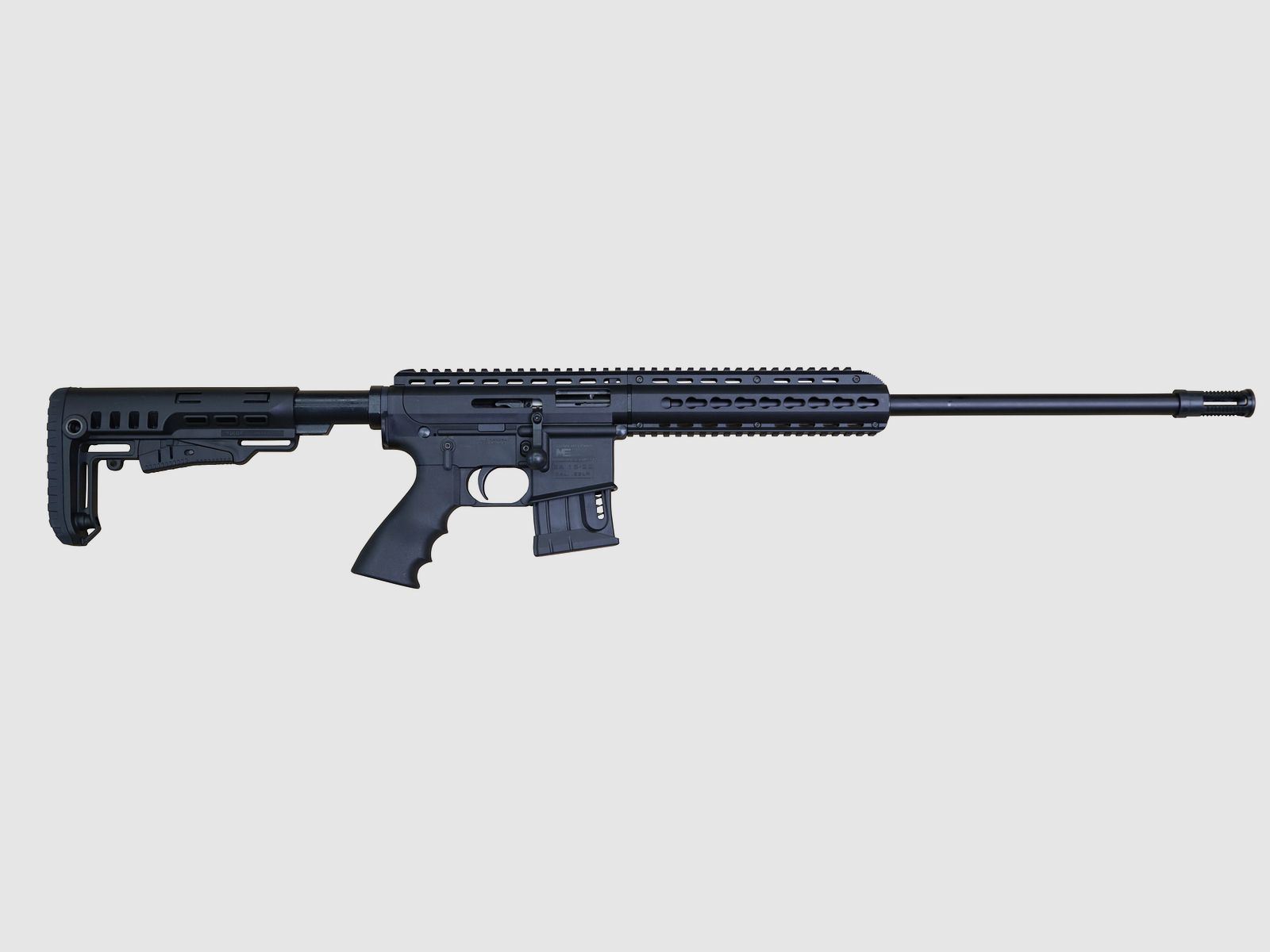 PALLAS BA15-22 Gen 3, Kaliber .22LR KK Repetitiegeweer, Zwart, 47 cm Looplengte