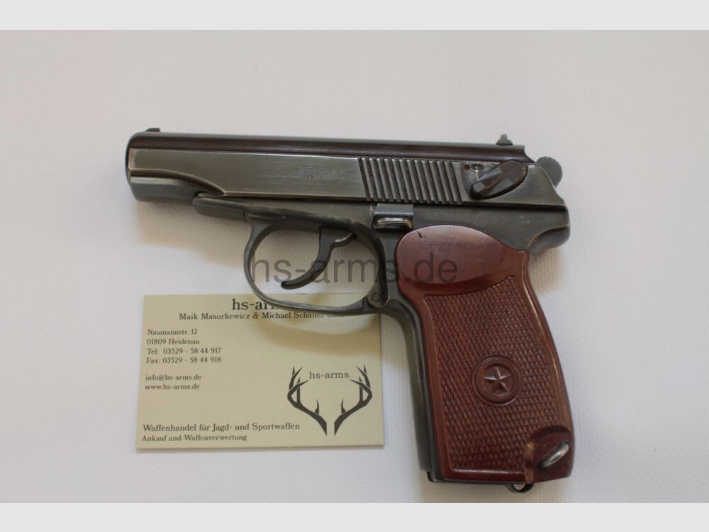 Makaraov	 Makarov 9mm Mak - russische Produktion