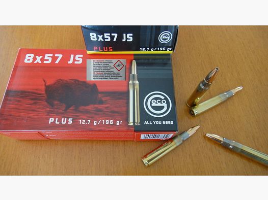 GECO 80 GECO Plus Patronen: 8x57JS-12,7 g