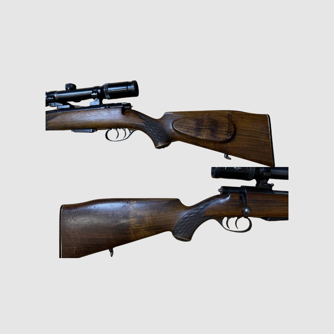 Rifle repetidora Anschütz calibre .22 Hornet