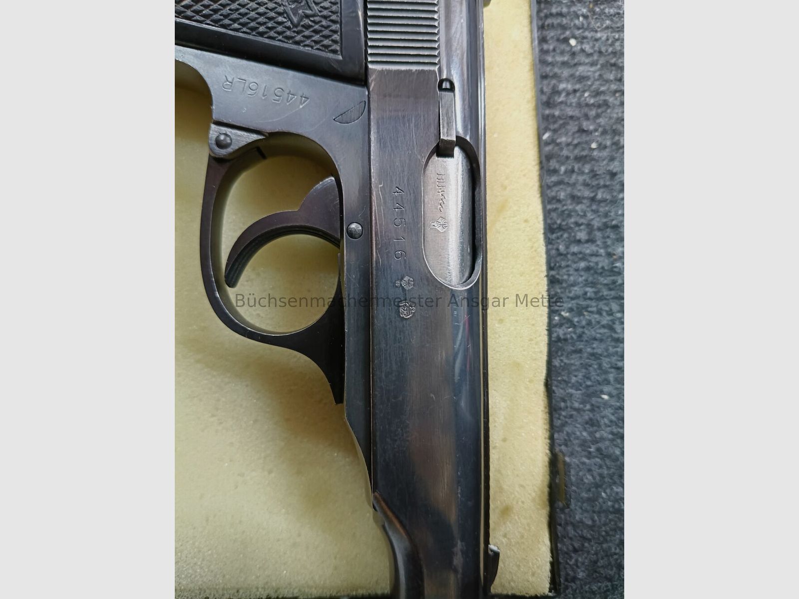 Walther PP "L66A1" of the British Army PP / L66A1